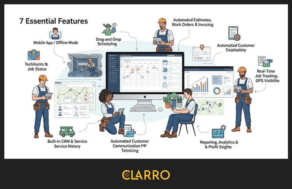 field service management softwares


