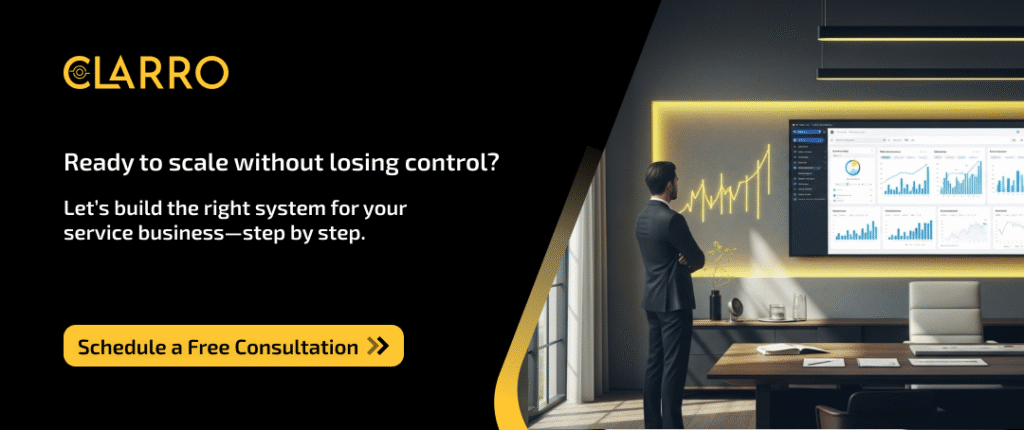 How to Scale a Service Business Without Losing Control with SaaS Systems 5 How to scale a service business