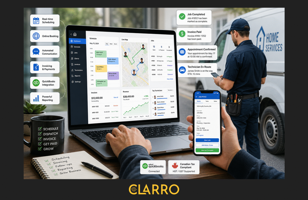 Service Business Management Software: Why Spreadsheets and WhatsApp Stop Working When You Grow 4 Service Business Management Software
