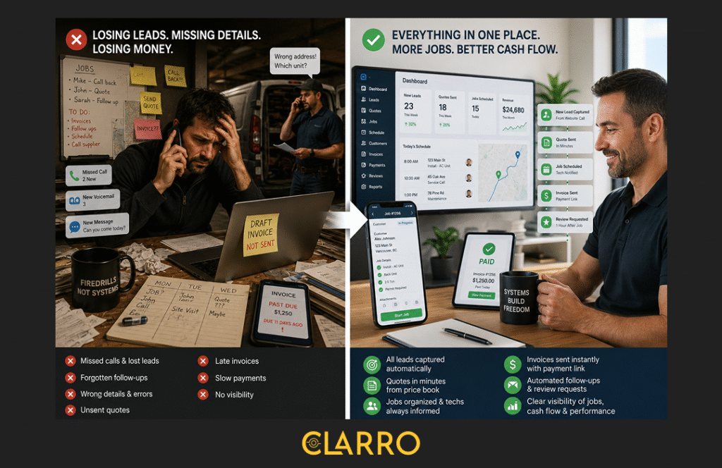 How Service Businesses Stay Organized

