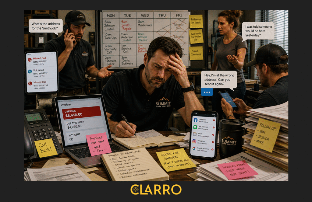How Service Businesses Stay Organized

