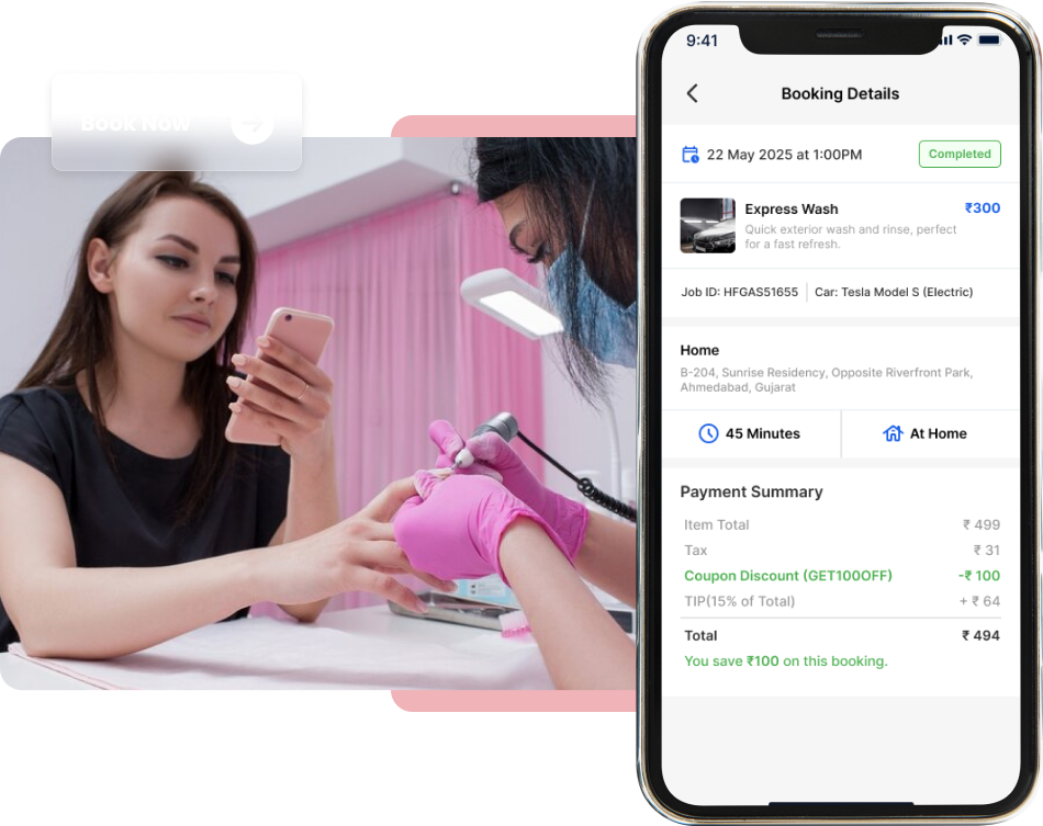 Saas Nail Salon Management Software for nail salons