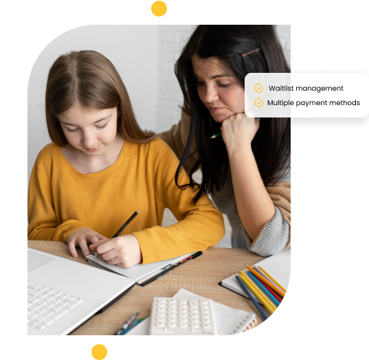 Assign Tutors
                        & Resources to
                        Sessions